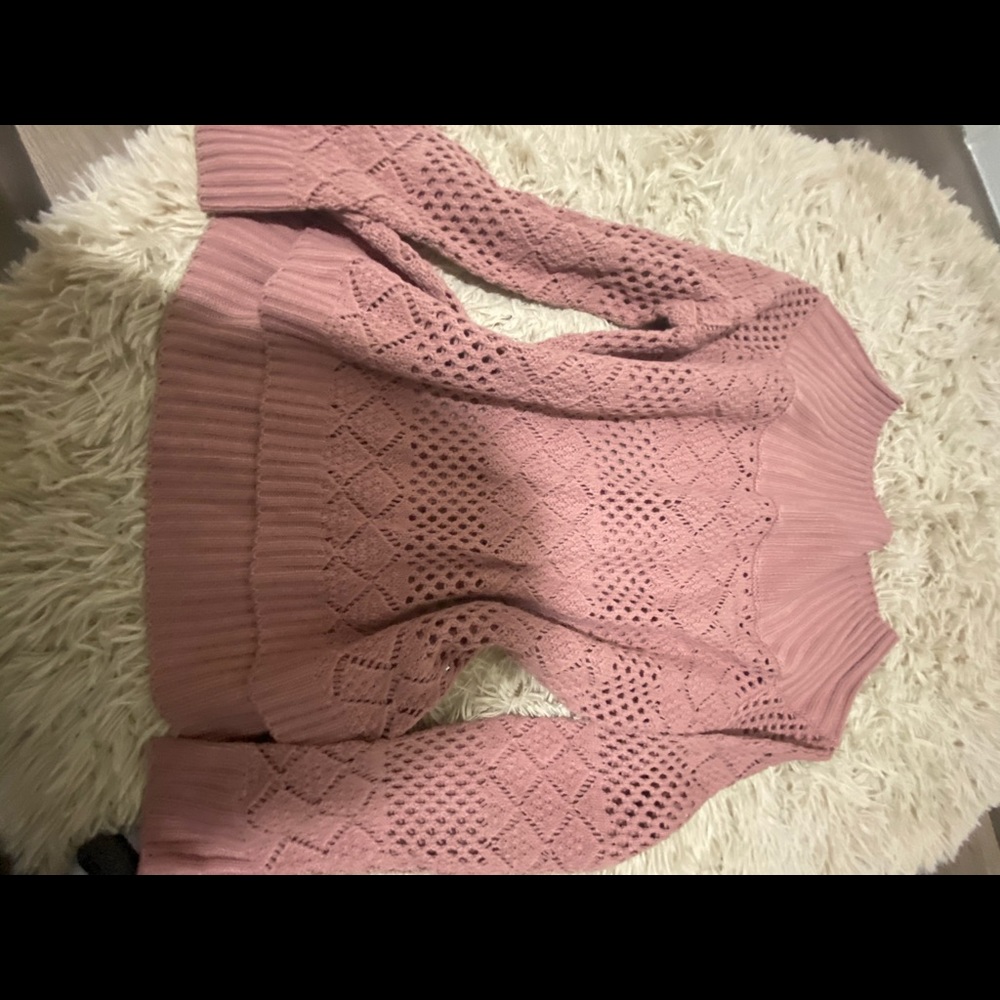 Pink Sweater